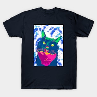 Cat in pop art T-Shirt